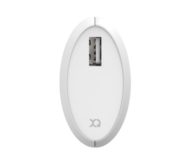 Xqisit 1xUSB 2.4A + kabel Lightning biała - 1451249 - zdjęcie 3